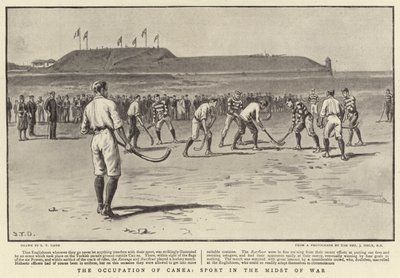 Besættelsen af Canea, sport midt i krigen af S.T. Dadd